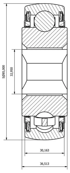 Kramp - NWB08687 - Bearing