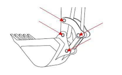 Kramp - PBVOLEC55B - Pin And Bush Kit
