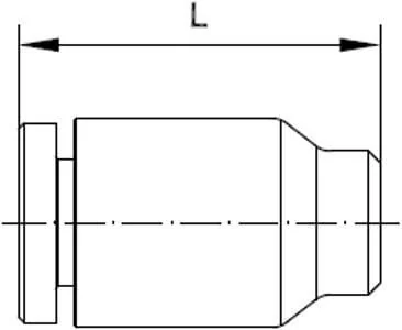 Kramp - PC8P - Push-In Fitting