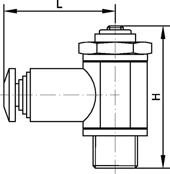 Kramp - PFCC12O12 - Kramp Speed Control Valve