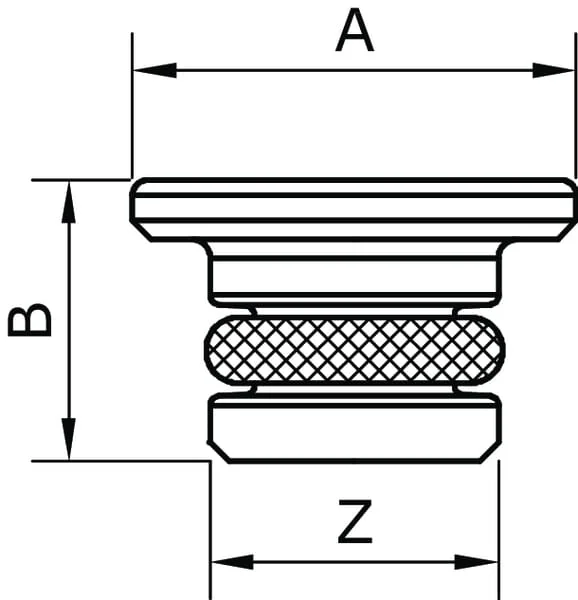 Kramp - PVP14 - Close Cap 1/4"