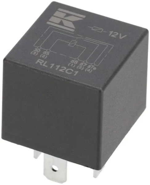 Kramp - RL112C1 - Mini Relay 12v, Changeover, 30a/40a, Without Holder