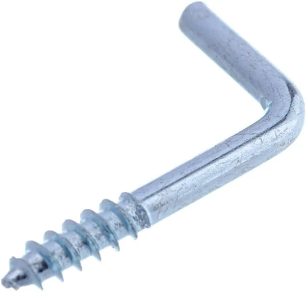 Kramp - SD020E - Screw In Hook 2.6x20mm Flat Head, Kramp