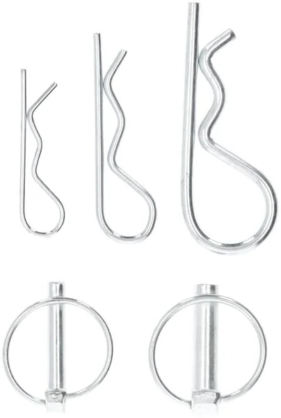 Kramp - SE1000KR - Set Of Safety Pins And R-Clips, Small, Kramp