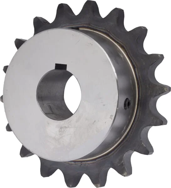 Kramp - SE341830 - Single Sprocket 18 Teeth 3/4-inch Chain 12 B-1 Hole 30 mm
