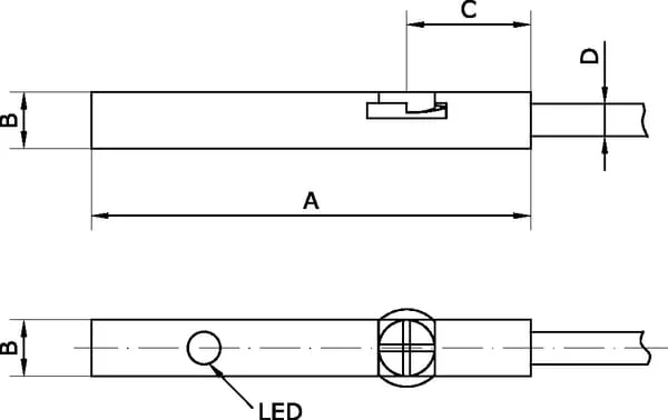 Kramp - SENSR8C5 - Kramp Reed Switch + Cable