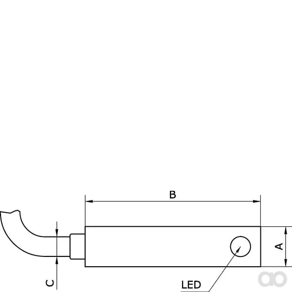 Kramp - SENSRCC5 - Interruttore a lamella + Cavo