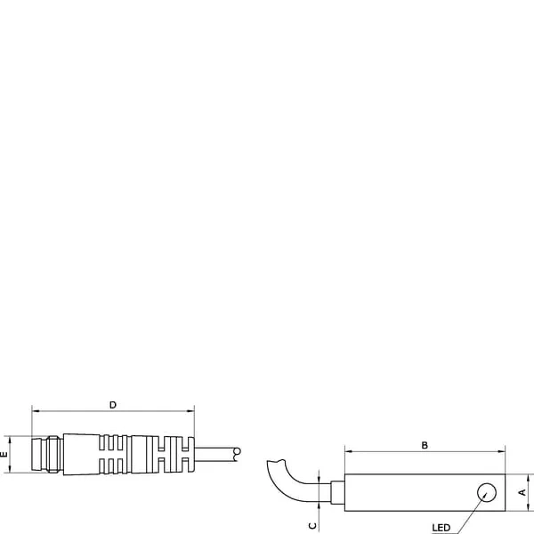 Kramp - SENSRCM8 - Interruttore a lametta + Presa