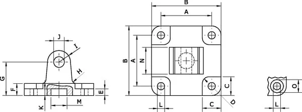 Kramp - SFD80PN - Swivel Flange
