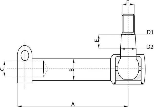 Kramp - SHP072KR - Tie Rod End
