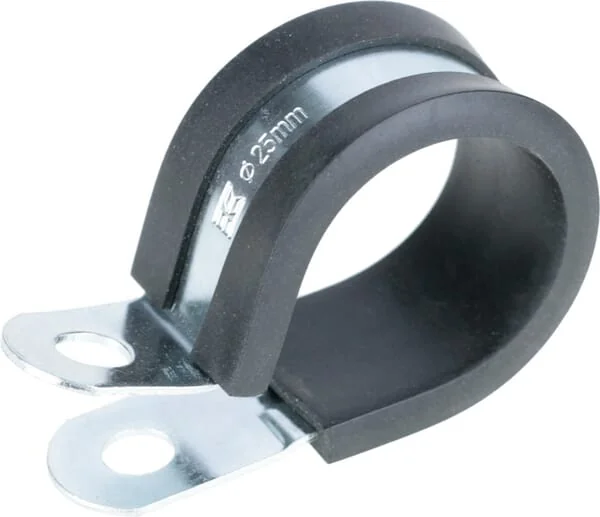 Kramp - SMSL33 - Pipe Clamp 33mm, Metal With Rubber Insert