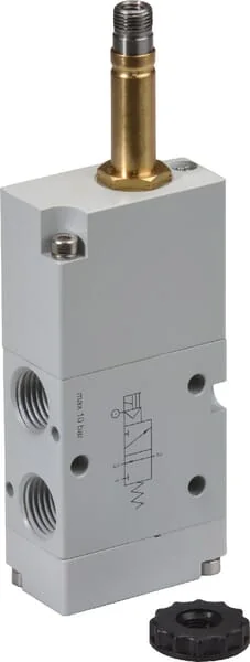 Kramp - SOV32MS18NO - Kramp 3/2-Way Solenoid Valve NO-1/8"