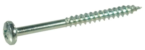 Kramp - SPL3530P200 - Wood Screw 3.5x30mm PZ2 Cross Head Steel Kramp