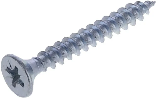 Kramp - SPS4580P200 - Wood Screw 4.5x80mm PZ2 Cross Head Steel