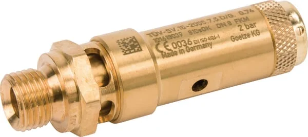 Kramp - SV2122G04M02B - Safety Valve 1/4" CE 2 Bar