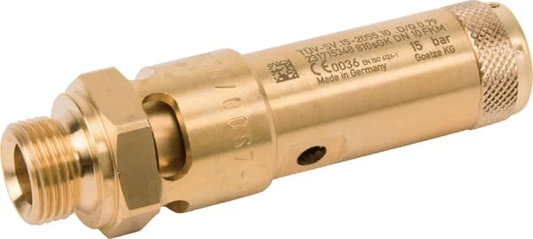 Kramp - SV2122G06M15B - Safety Valve 3/8"CE 15 Bar