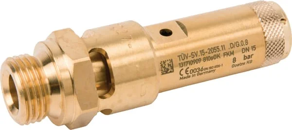Kramp - SV2122G08M08B - Safety Valve 1/2"CE 8 Bar