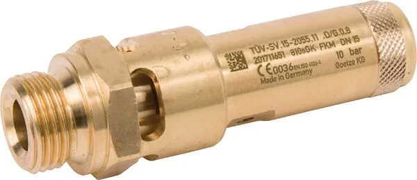 Kramp - SV2122G08M10B - Safety Valve 1/2"CE 10 Bar