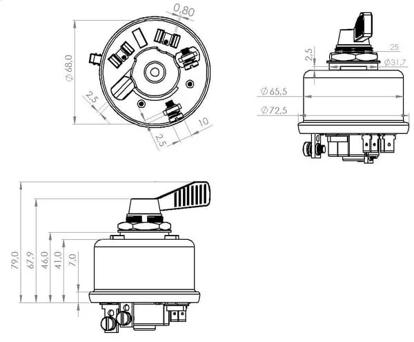 Kramp - SW10011KR - Ignition Switch