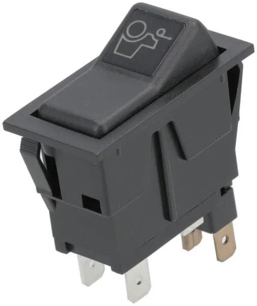 Kramp - SW10036KR - Rocker Switch, I-0, On-On, 12V, 4-Pin, Front Wheel Drive