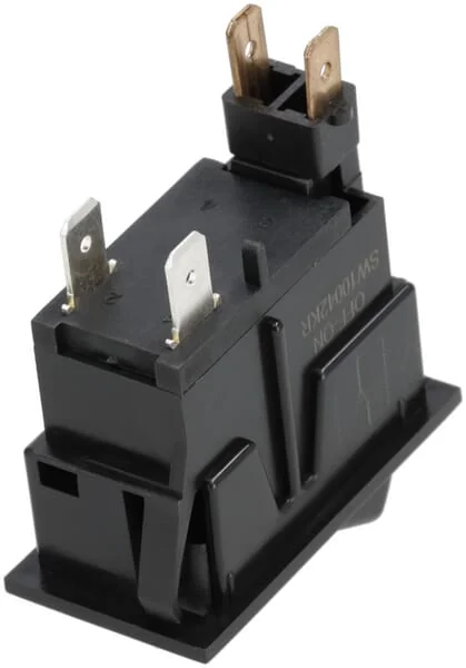 Kramp - SW10042KR - Rocker Switch, I-0, Off-On, 12V, 2-Pin, Rotary Beacon