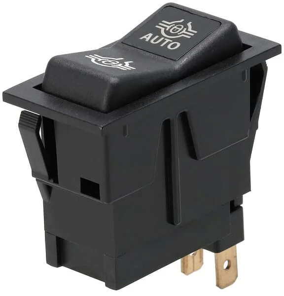 Kramp - SW10045KR - Rocker Switch, (I)-0-(II), Mom-On-Mom, 12V, 4-Pin, Differential Lock Options