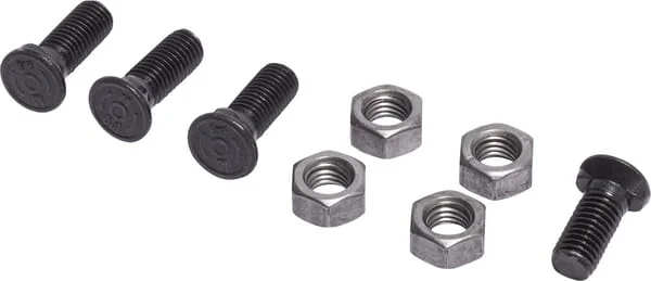 Kramp - TB40077 - Bolt Pack 1x M12x30 Co, 3x M12x35 Co + Nuts