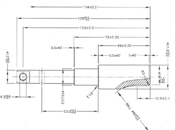 Kramp - TL100203KR - Repair Kit for Top Link/Catch Cat.3