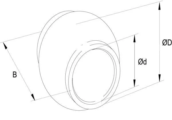 Kramp - TL960320KR - Toplink Ball Cat.3/3 Diameter 32/60x51mm Kramp
