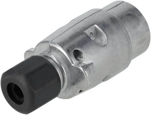 Kramp - TR00007KR - Trailer Plug 7-Pin, Aluminium, 12V, Screw Terminals