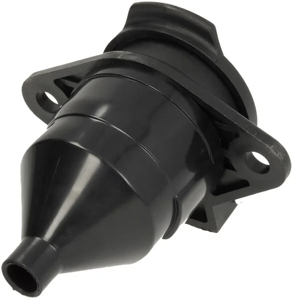 Kramp - TR00010KR - Trailer Socket 7-Pin, Plastic Cap, 24V, Screw Terminals