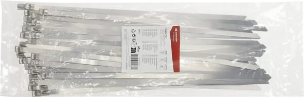 Kramp - TRB80370RVS - Cable Tie 8x370mm, Silver, SS 50pcs