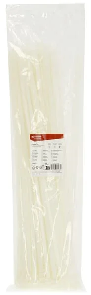 Kramp - TRB90526WHI - Cable Tie 9x526mm, White, 100pcs