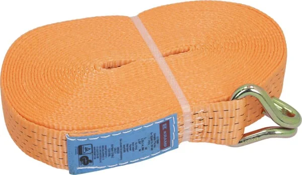 Kramp - TS20150BL - Kramp Lashing Strap With Pointed Hook, Loose 14.5m