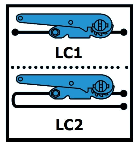 Kramp - TS20150BL - Kramp Lashing Strap With Pointed Hook, Loose 14.5m