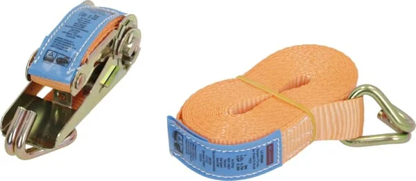 Kramp - TS2025A - Lashing Strap - Ratchet Strap, Type 25A, 4kN 5m