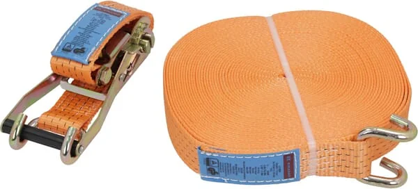 Kramp - TS2051200U - Kramp Lashing Strap with Claw Hook 20m