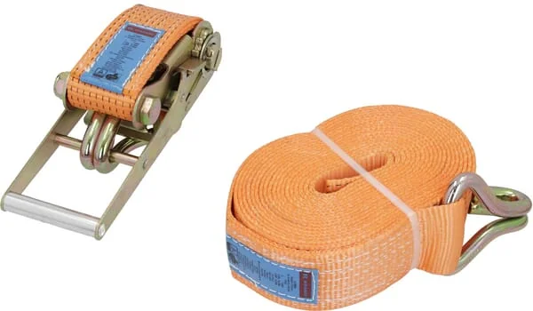 Kramp - TS2075100E - Kramp Lashing Strap with Pointed Hook 10m