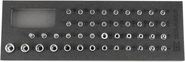 Kramp - TT800101 - Socket Set 1/4" 43pcs
