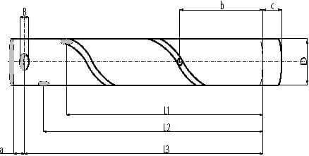 Kramp - UNSGGS25200 - Pin 25x200mm Kramp
