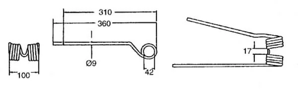Kramp - VGPZ222KR - Rotary Tine CW PZ