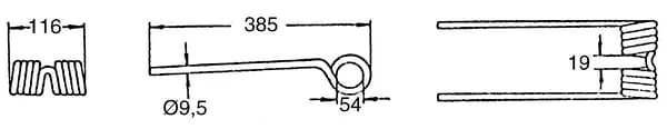 Kramp - VN99436217KR - Rotary Tine Vicon