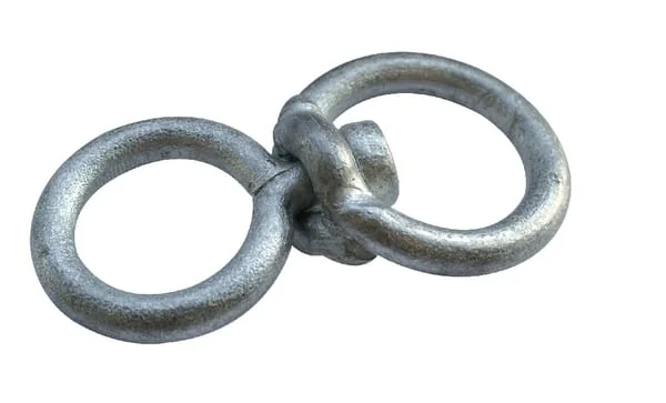 Kramp - WE06 - Double Eye Swivel 6 mm