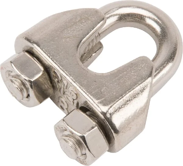 Kramp - WL08RVS - Wire Rope Clip S.S. A4 8mm