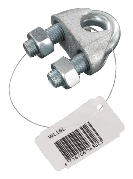 Kramp - WL16L - Wire Rope Grips 16mm