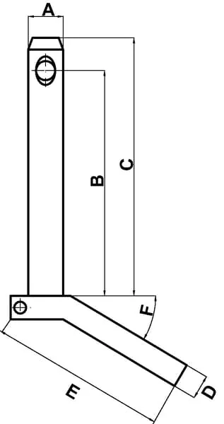Kramp - Z525050KR - Pin With Handle 25x50mm Kramp