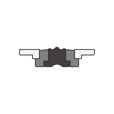 Kramp - ZA3017154DBM - Piston Seal 30x26.5x17mm L=15.4 L1=6.35 Kramp