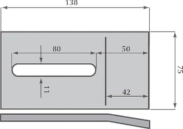 KUHN - 52532130 - Scraper 140x75 mm