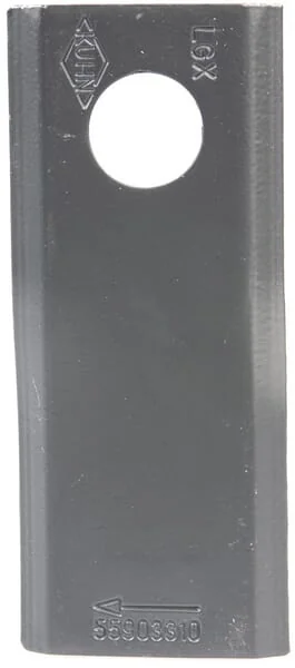 KUHN - 55903310 - Mower Blade Right 107x45x4 Mm, Hole Diameter 18.25 Mm, Suitable For KUHN, 25 Pcs