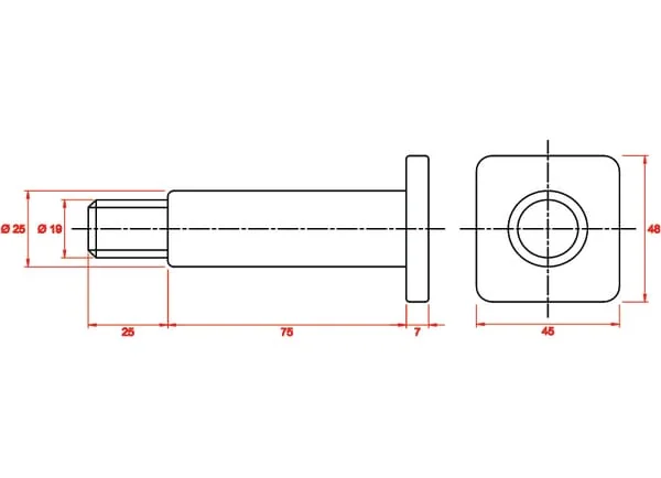 KUHN - J2025136 - Axle